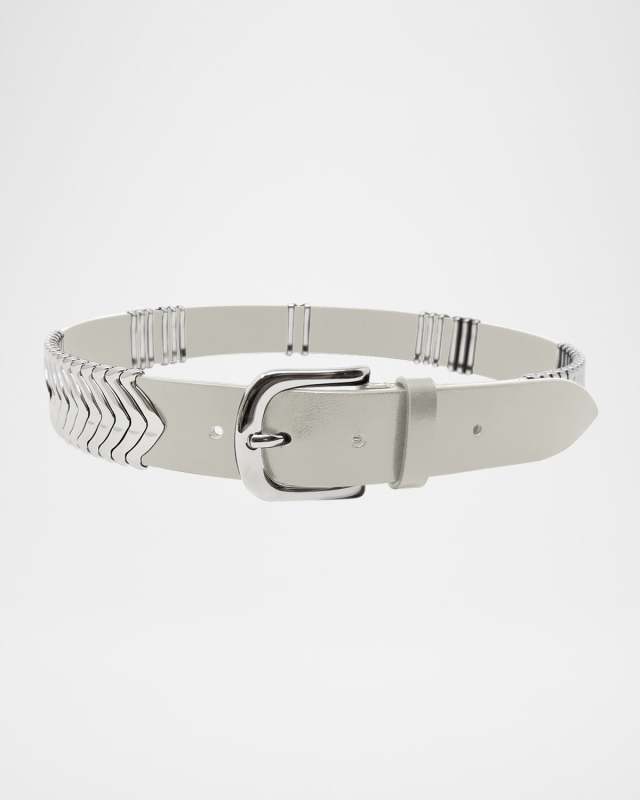 Tehora Leather Buckle Belt